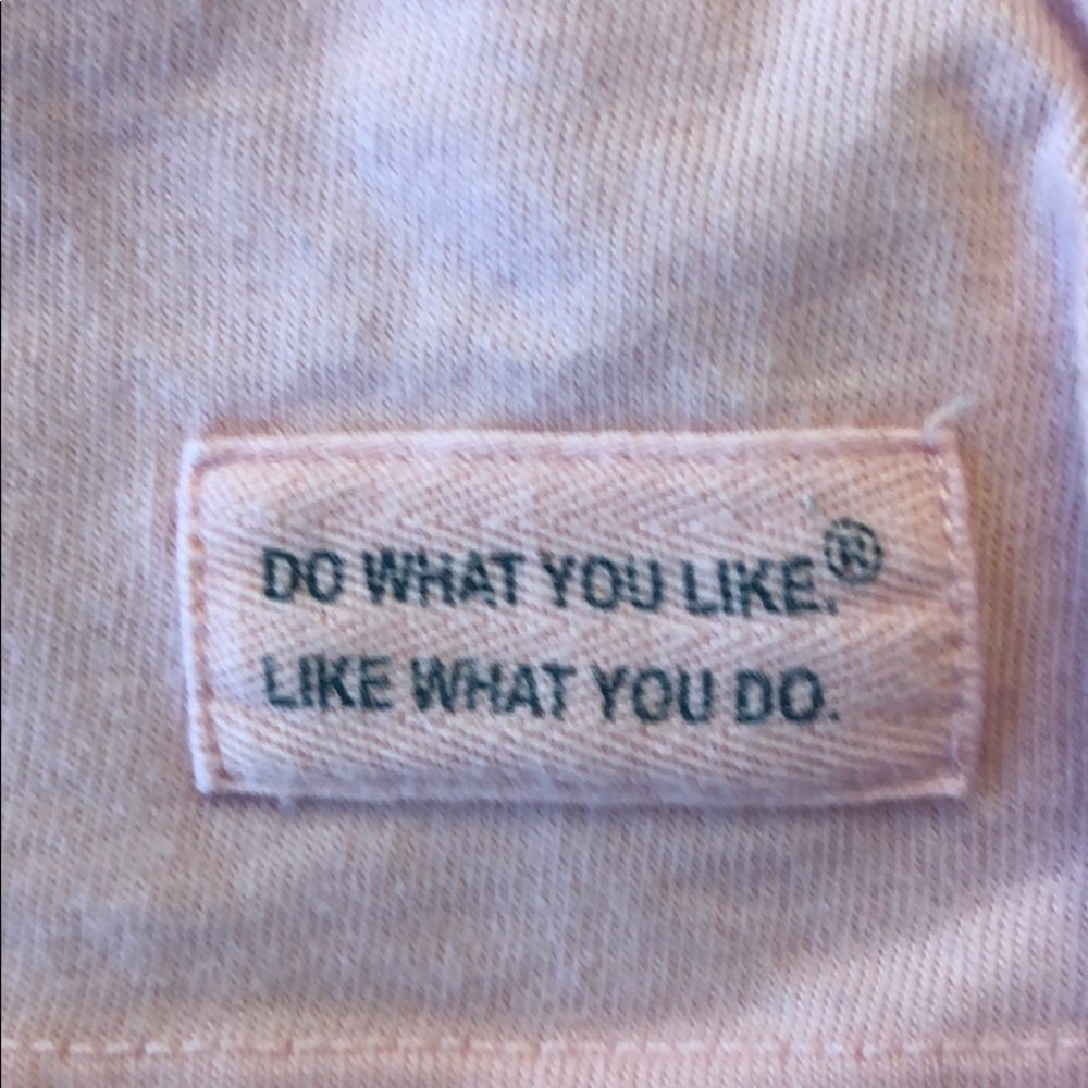 Title 9 Life is Good pink short-sleeve V neck tee - Picture 3 of 3